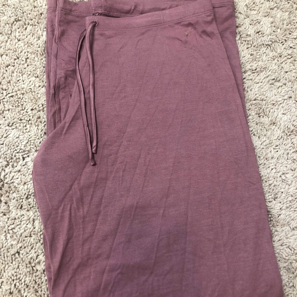 VS Modal Wide leg pant with satin strings NWT